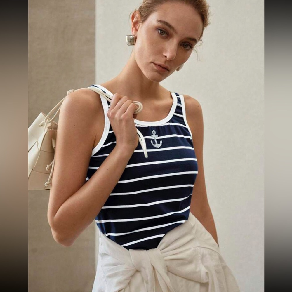 2/$10 Striped Tank Top